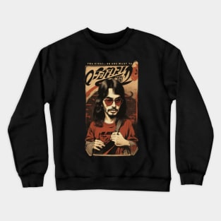 steely /// retro vektor -style japan v2 Crewneck Sweatshirt